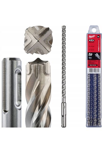 Milwaukee Burghie (z)MX4 SDS Plus 08/150/215 mm (10)