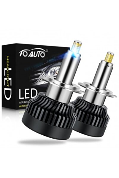 Xenon Bright Set de 2 LED-uri H7 Canbus 360 grade pentru faruri auto, 80W/set, 8000 Lm/set, Alb, 12V