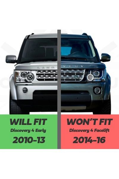 Land Rover Sticla farului stânga pentru Land Rover Discovery 4 fără Facelift (2009 - 2013)
