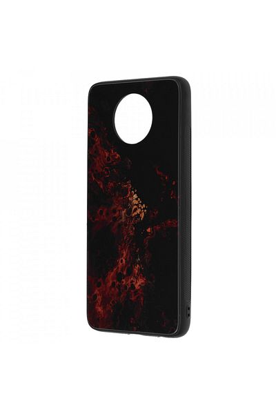 Techsuit Case for Xiaomi Redmi Note 9T 5G - Glaze Series - Red Nebula