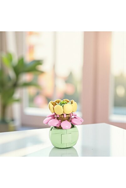 FLORİST | Mini Botanica | Şeker Çiçek – Camellia Japonica Bitkisi – DIY 3D Ya...