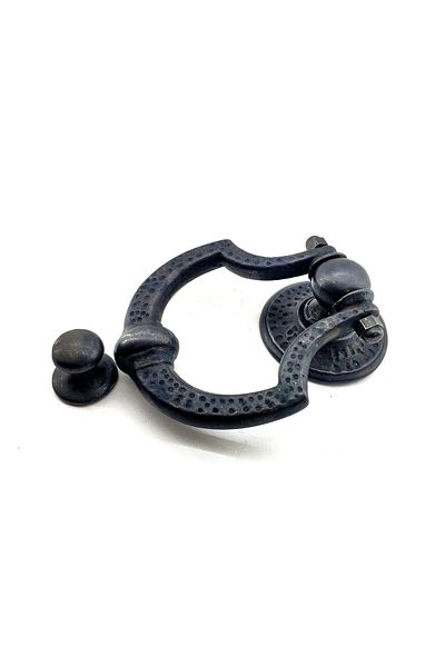 Skygo Antique Style Decorative Brass Forged Door Knob, Taktak - 150x105 mm, Oxide
