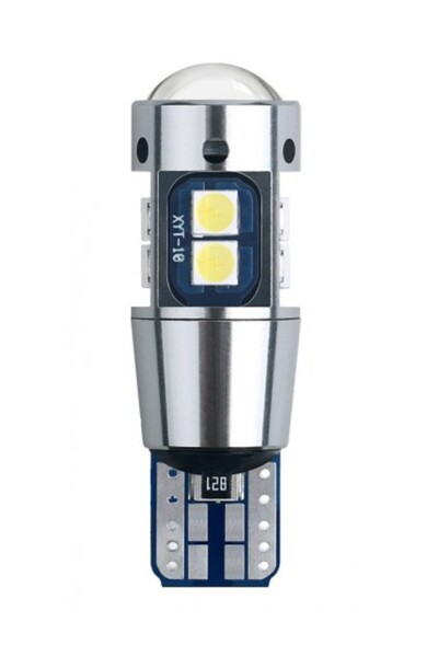 Xenon Bright Bec auto cu LED-uri Canbus T10 cu 10 SMD 3030 12V T10-3030-10SMD-A