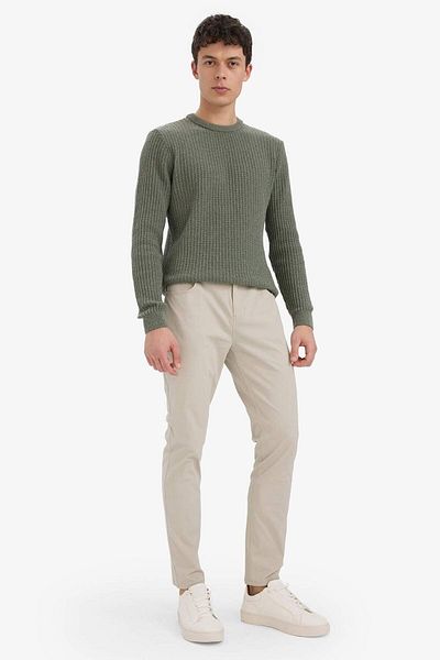 DeFacto Slim Fit Slim Fit Skinny Leg Trousers B2089Ax25Au