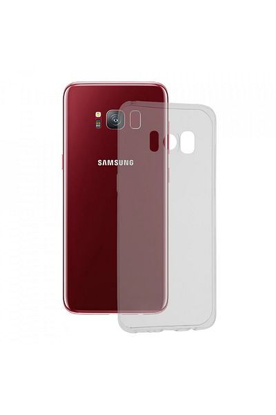 Techsuit Samsung Galaxy S8 Case - Clear Silicone - Transparent
