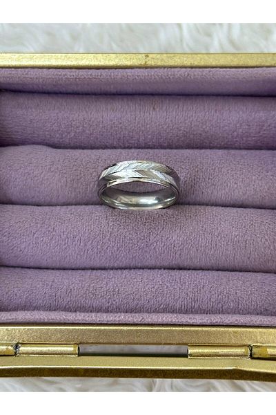 BY YASİN TOPÇU Free Wind Steel Ring (Size 16)