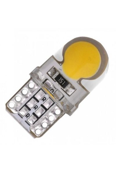 Xenon Bright Car LED T10 (W5W) COB waterproof, without canbus, Xenon Bright