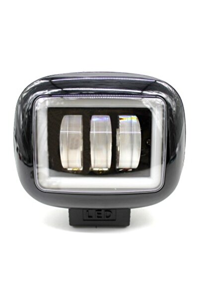 Xenon Bright Proiector LED cu angel eyes pentru mașină offroad, motocicletă, ...