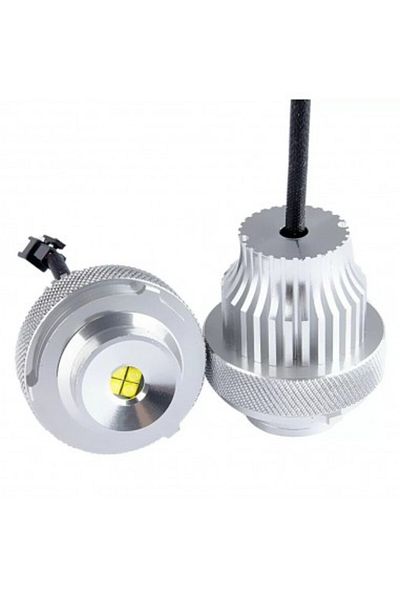 Xenon Bright Faruri LED Angel Eyes pentru BMW E60 LCI 32W Can Bus 2007 fără xenon din fabrică