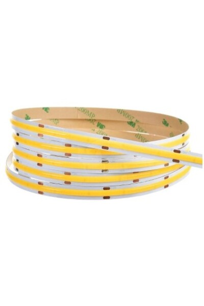 Xenon Bright Bandă LED COB rolă 5 metri, alb rece 6000k 320 LED/metru 12V DC