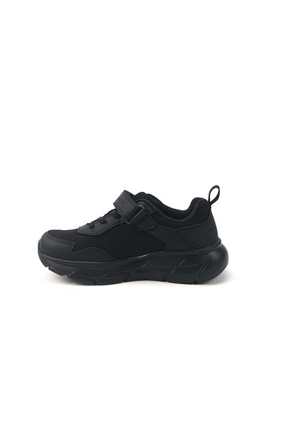 U.S. Polo Assn. Kids' Black Velcro Strap Sneakers – Easy-On, Day Fun for Little Explorers!