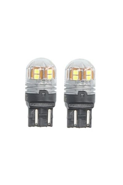 Philips Set de 2 LED-uri auto albe W21W Ultinon Pro7000 SL semnalizator 12V/24V