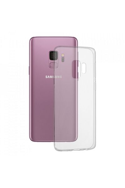 Techsuit Samsung Galaxy S9 Case - Clear Silicone - Transparent