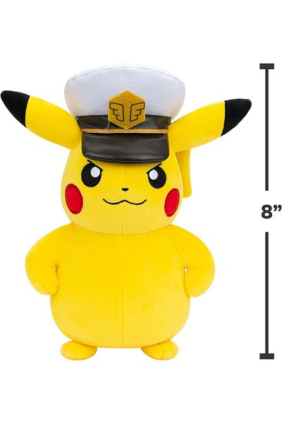 Pokemon Plush Captain Pikachu 8 PKW4295