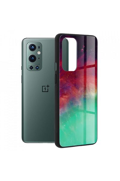 Techsuit Case for OnePlus 9 Pro - Glaze Series - Fiery Ocean