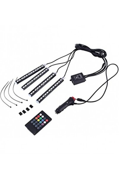 Xenon Bright 9 lumini decorative LED SMD RGB CU TELECOMANDĂ