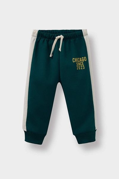 DeFacto Baby Boy 2 Piece Set Printed Zippered Sweatshirt Sweatpants F3260A525Au