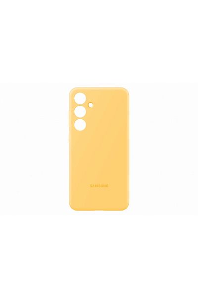 Samsung Silicone Cover for Galaxy S24 Plus, EF-PS926TYEGWW, Yellow