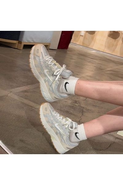 Nike P-6000 Cream Women's Sports Shoes Sportie