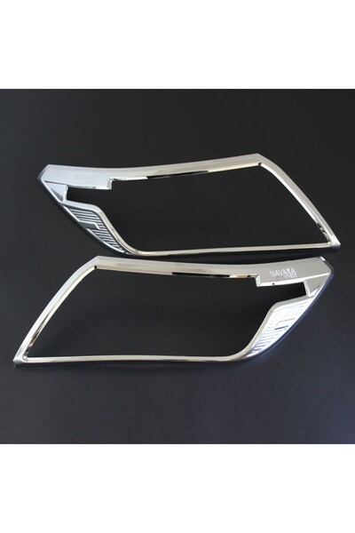 Nissan Ornamente cromate faruri Navara NP300 2015, 2016, 2017, 2018, 2019 NN1...