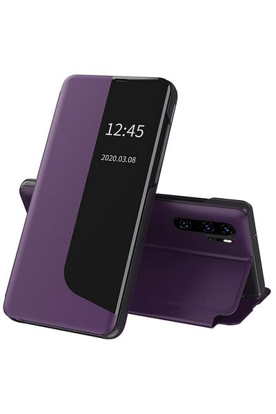 Techsuit Cover for Huawei P30 Pro / P30 Pro New Edition- eFold Series - Purple