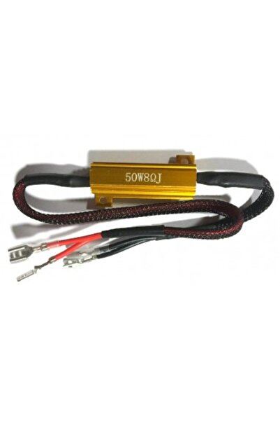 Xenon Bright Rezistor H1 cu anulare de erori LED 50W 8 Ohm