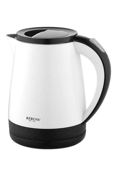 rebune Automatic Electric Kettle 1.2L RE-1-043 White/Black