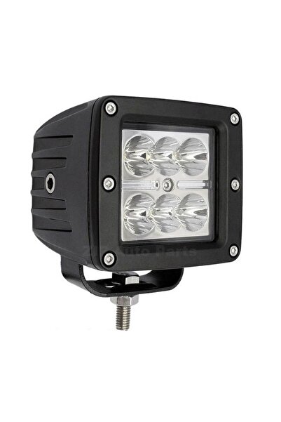 Xenon Bright Προβολέας LED για αυτοκίνητα εκτός δρόμου 18W/12V-24V, τετράγωνο...