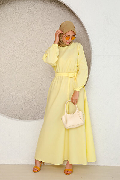 Sakara Collection Mevsimlik Tesettür Elbise