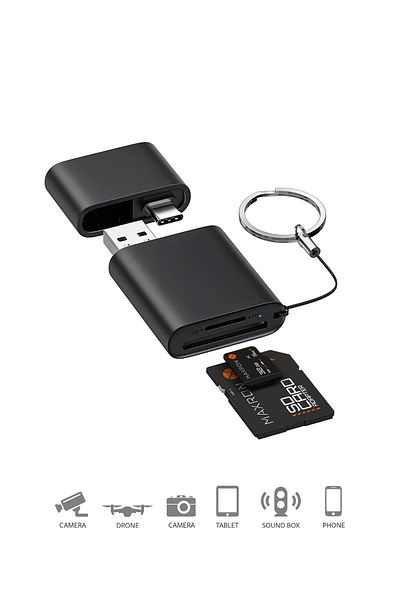 Maxron 32 GB Memory Card Adapter Included