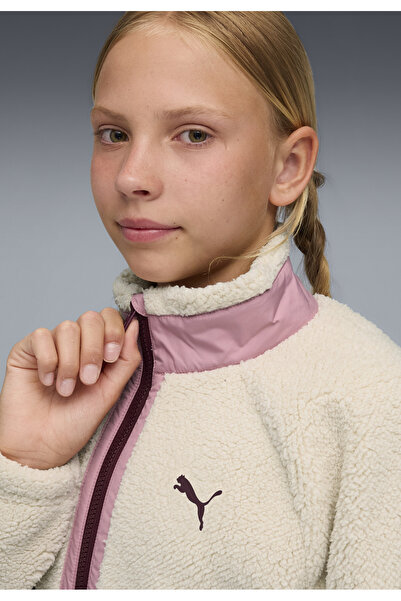 Puma Hybridní sherpa bunda pro mládež
