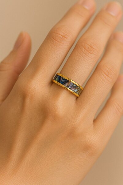 BY YASİN TOPÇU خاتم ستيل ويل ريثم (مقاس 16)