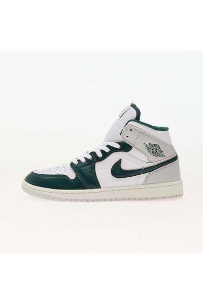 JORDAN Air 1 Mid White/ Oxidized Green-Sail-Neutral Grey