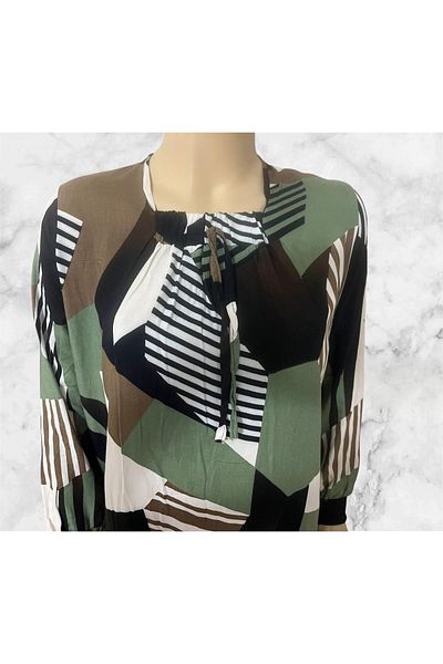 Butik Summer Stylish Cotton Loose Fit Mother Casual Dress