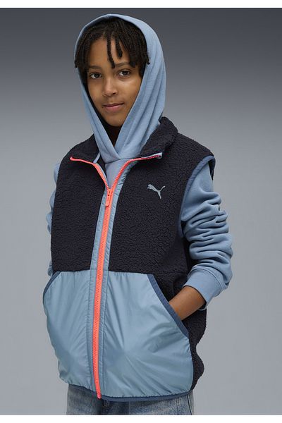 Puma Υβριδικό Γιλέκο Sherpa για Νεανική Χρήση