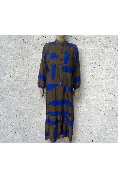 Butik Summer Stylish Loose Fit Casual Dress