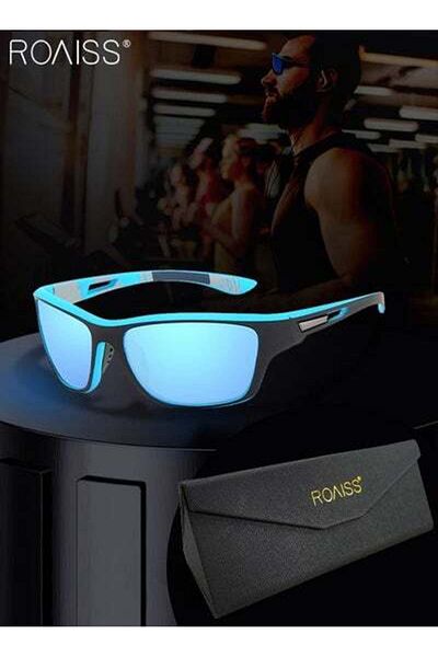 ROAISS Polarized Sports Sunglasses for Men Women UV400 Protection Cycling Glasses Goggles