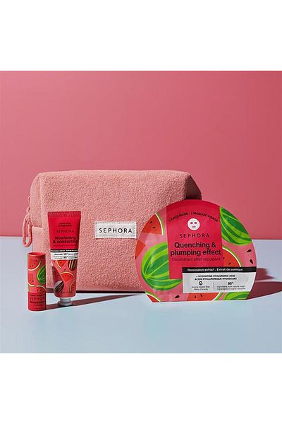 SEPHORA COLLECTION Watermelon Wonder Trio – Hydrating Skincare Set with Refreshing Watermelon