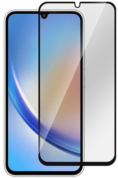 eSTUFF Ochronne Szkło Hartowane Full Cover Samsung Galaxy A34 Titan Shield, ES504094