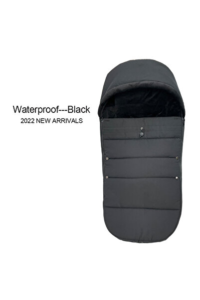 Choice4 Waterproof black B Universaln Stroller Footmuff Compatible with all Y...