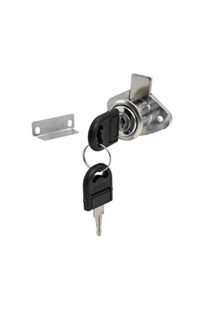 FiveStar Fck004 Oval Drawer Lock with Folding Key 22 mm