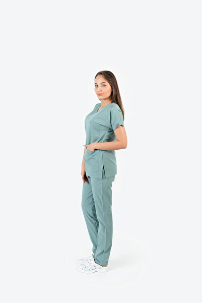 DENİZ MEDİKAL GİYİM Classic Series Lycra Viscon Suit