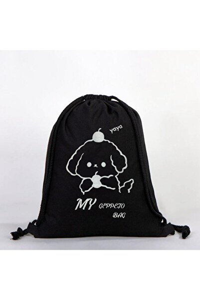 mygeppetobag Water Resistant Waterproof Quality Impertex Fabric Drawstring Backpack Bag 36X45Cm
