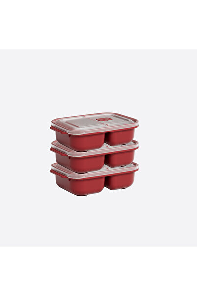 Se Yank Haus 3 Piece Heat'N Go Rectangular Set (3 X 1200 ml)