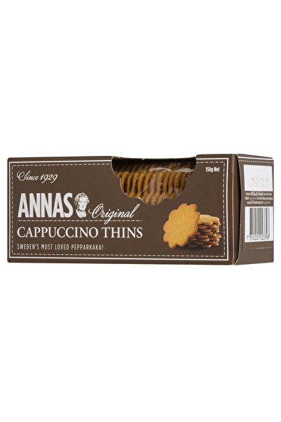 Annas Orginal Cappuccino Thins Kahveli Bisküvi-Kurabiye 150 g
