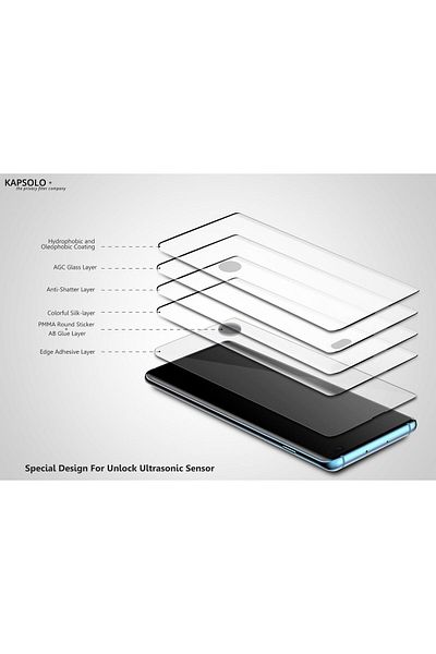 eSTUFF Kapsolo Ochrona Ekranu Samsung Galaxy Note20 Ultra 5G Przezroczysta, KAP30273