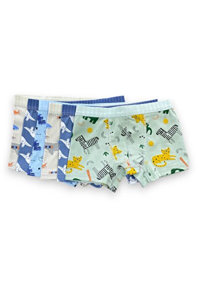 FORMO Boxeri de înaltă calitate pentru băieți, 100% bumbac, cu imprimeu