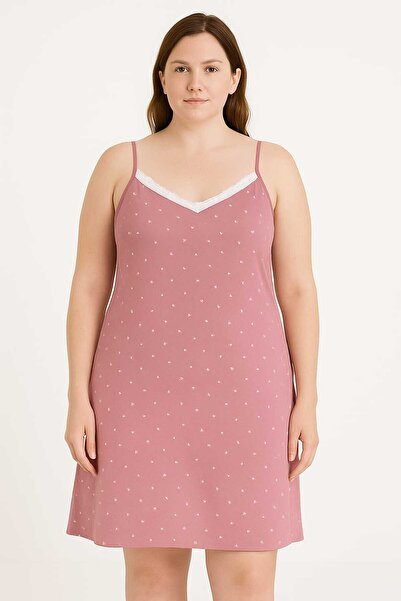 MODA Women's Plus Size Milan Fabric Nightgown and Home Dress - Wide Cut - Sizes in Product Description