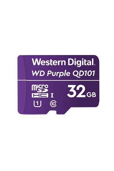 WD Card de Memorie Micro Secure Digital Card Western Digital, 32GB, Clasa 10, Purple