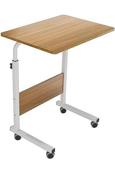 Türkiye Bedside Laptop Table Height Adjustable Desks Laptop Support Standing Desk,with Wooden Tabletop